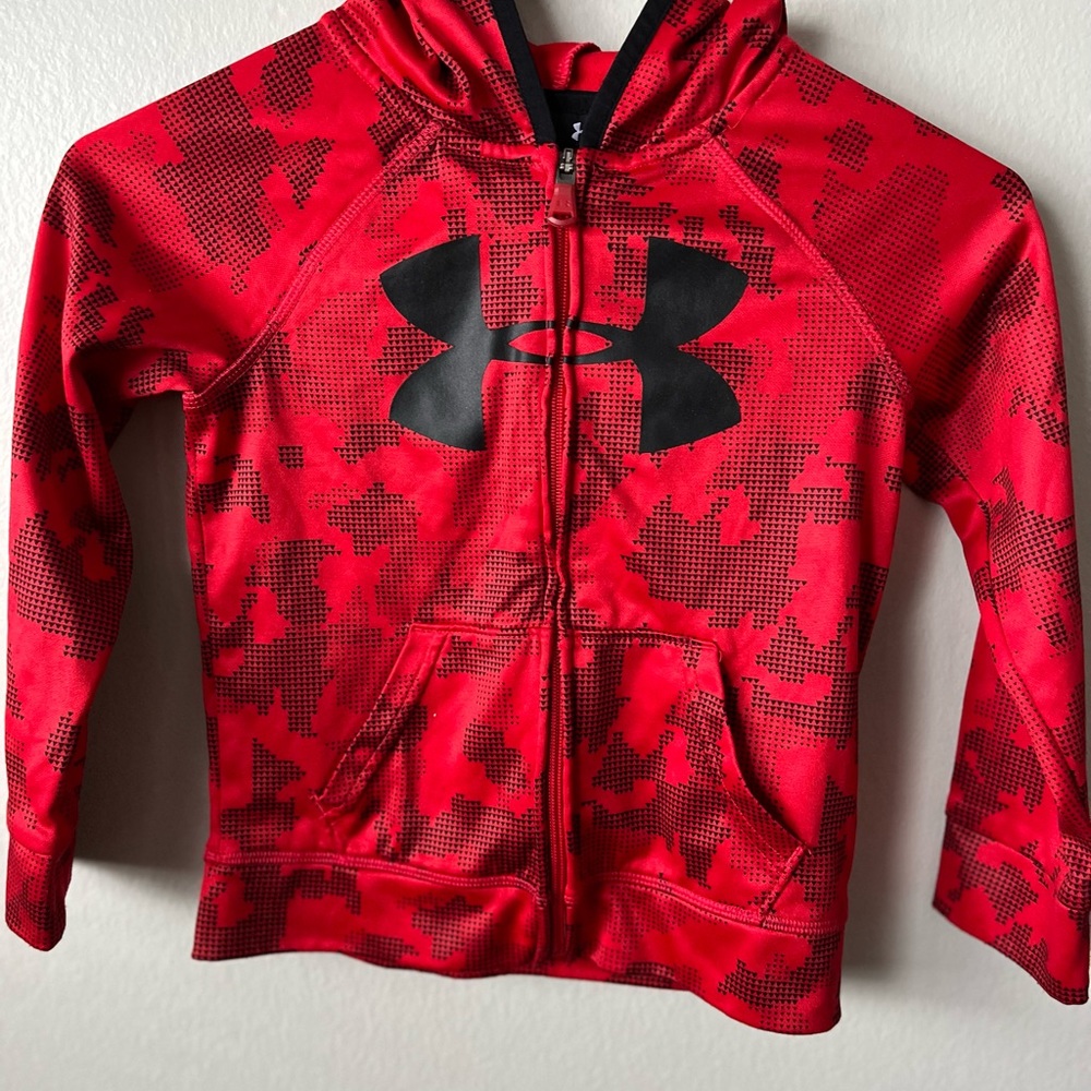 Boys Under Armour jacket with hood